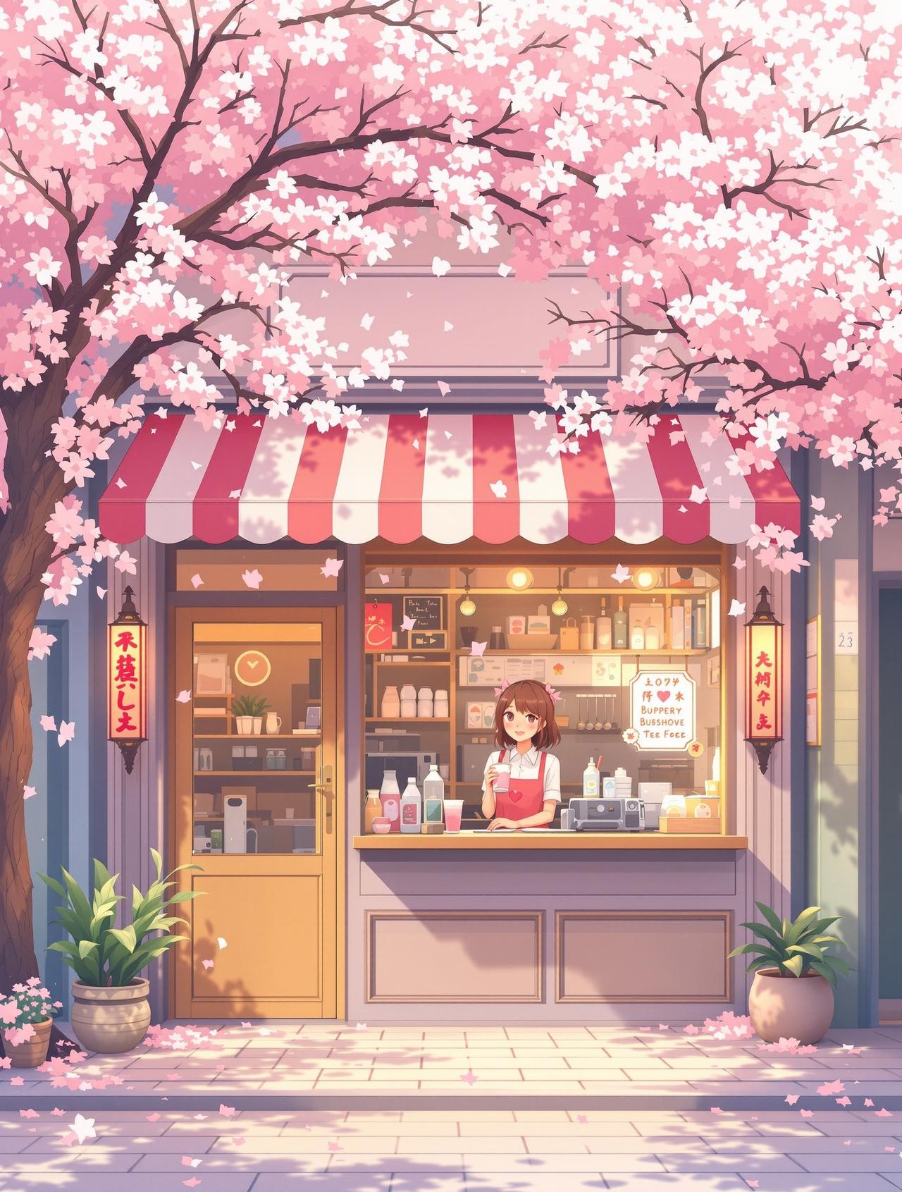 樱花奶茶店 - 风车漫画免费在线漫画