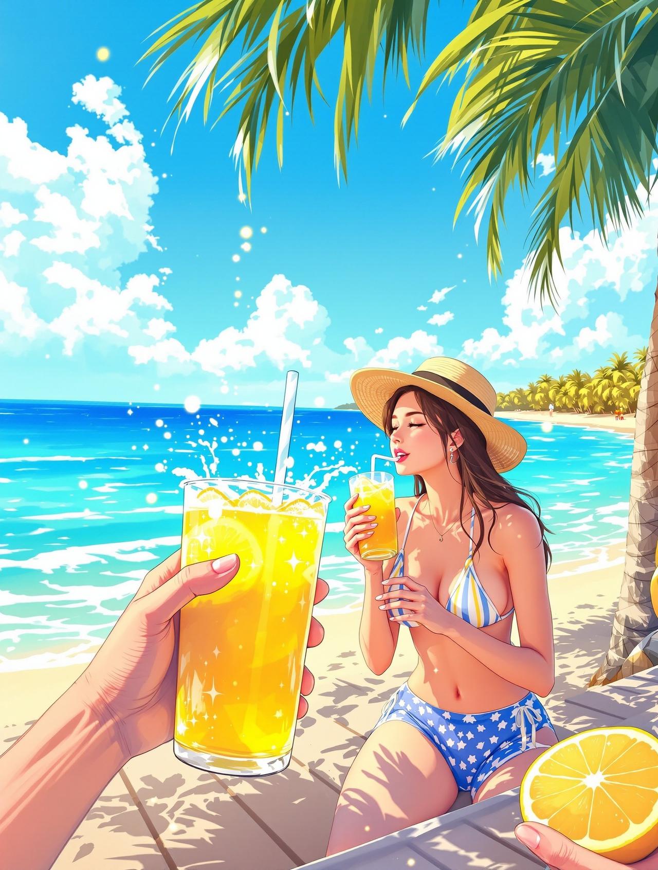 柠檬汽水夏天 - 风车漫画免费在线漫画